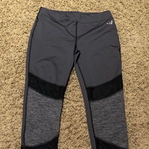 Black, White, and grey leggings